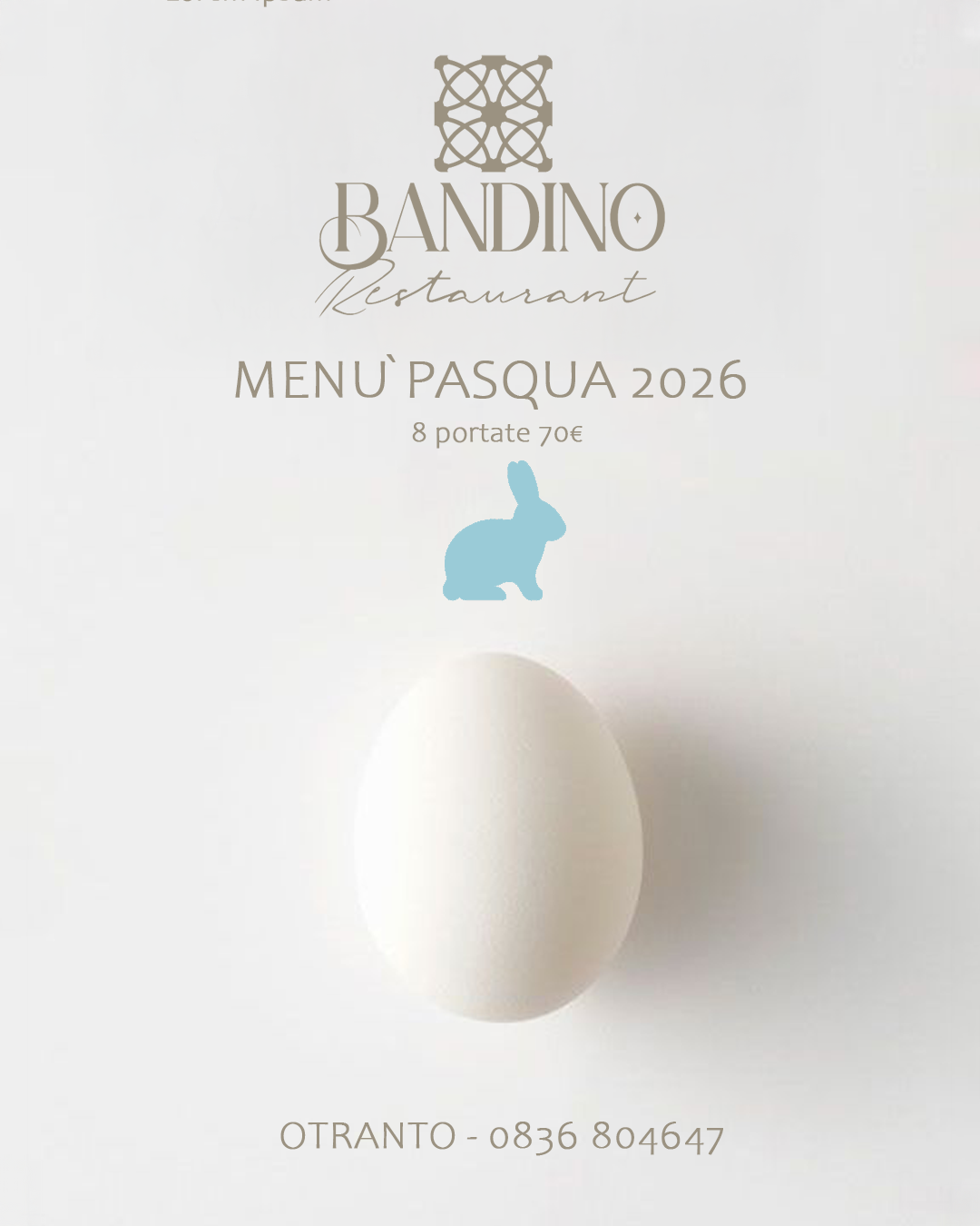 pasqua 2026 BLU